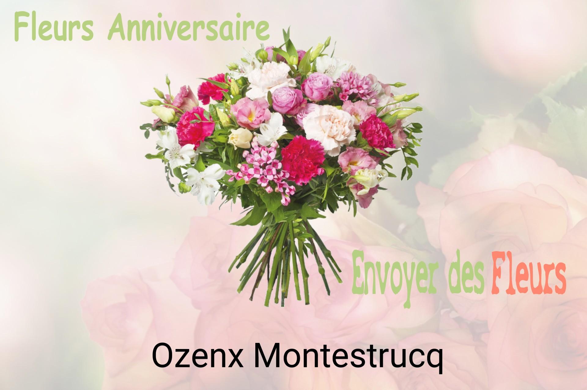 Bouquet de fleurs d’anniversaire livré à Ozenx-Montestrucq